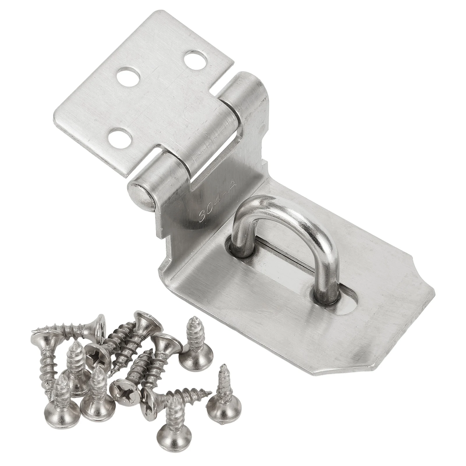 Padlock Hasp Door Clasp Lock 90 Degree Right Angle Shed Gate Latch Household Burglar-proof Bolt Door Buckle With Mounting Screw
Padlock Hasp Door Clasp Lock 90 Degree Right Angle Shed Gate Latch Household Burglar-proof Bolt Door Buckle With Mounting Screw