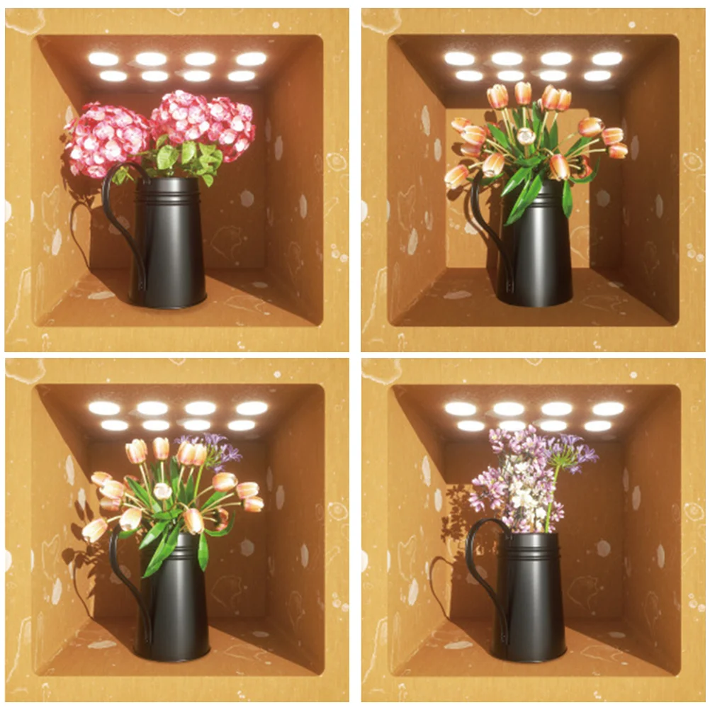 4 Pcs Wall Sticker Green Flowers Decal Decor Sticky Decorative Self-Adhesive Pvc Floral Living Room Three-dimensional
4 Pcs Wall Sticker Green Flowers Decal Decor Sticky Decorative Self-Adhesive Pvc Floral Living Room Three-dimensional