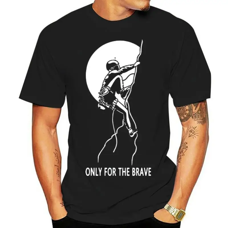 New Fashion Men Cotton T-Shirt Funny Only For The , Rock Climb Print T-shirt Summer Male Short Sleeve Shirts Cool Tees Tops 
New Fashion Men Cotton T-Shirt Funny Only For The , Rock Climb Print T-shirt Summer Male Short Sleeve Shirts Cool Tees Tops