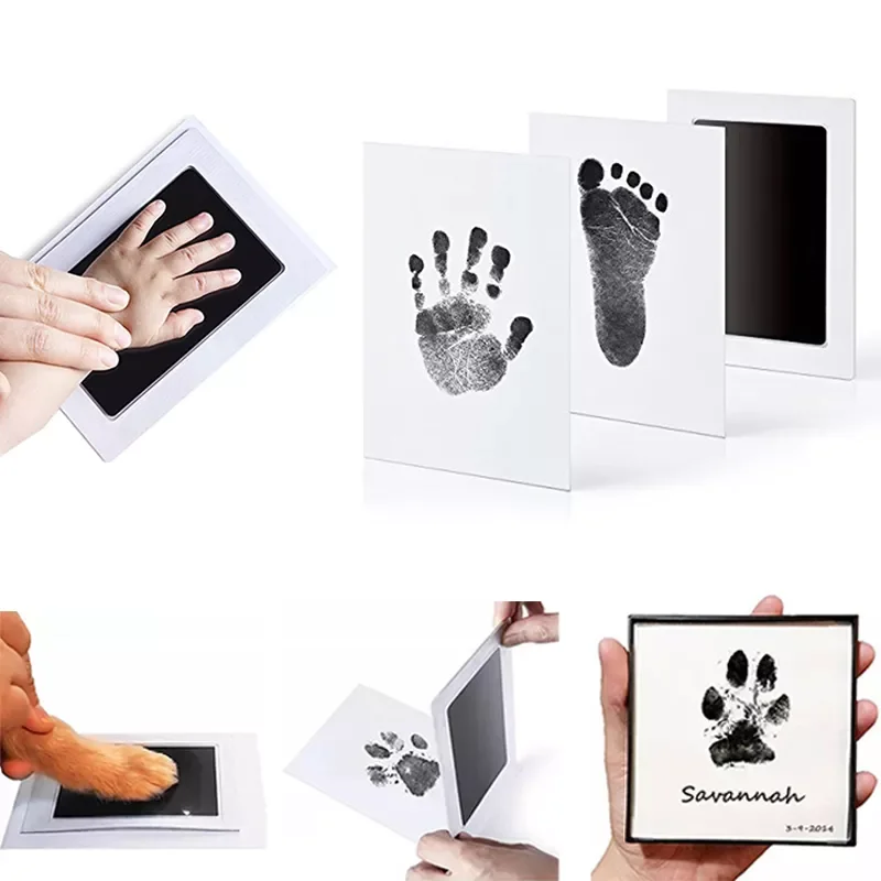 Baby Care Non-Toxic Baby Handprint Footprint Imprint Kit Baby Souvenirs Casting Newborn Footprint Ink Pad Infant Clay Toy Gifts
Baby Care Non-Toxic Baby Handprint Footprint Imprint Kit Baby Souvenirs Casting Newborn Footprint Ink Pad Infant Clay Toy Gifts