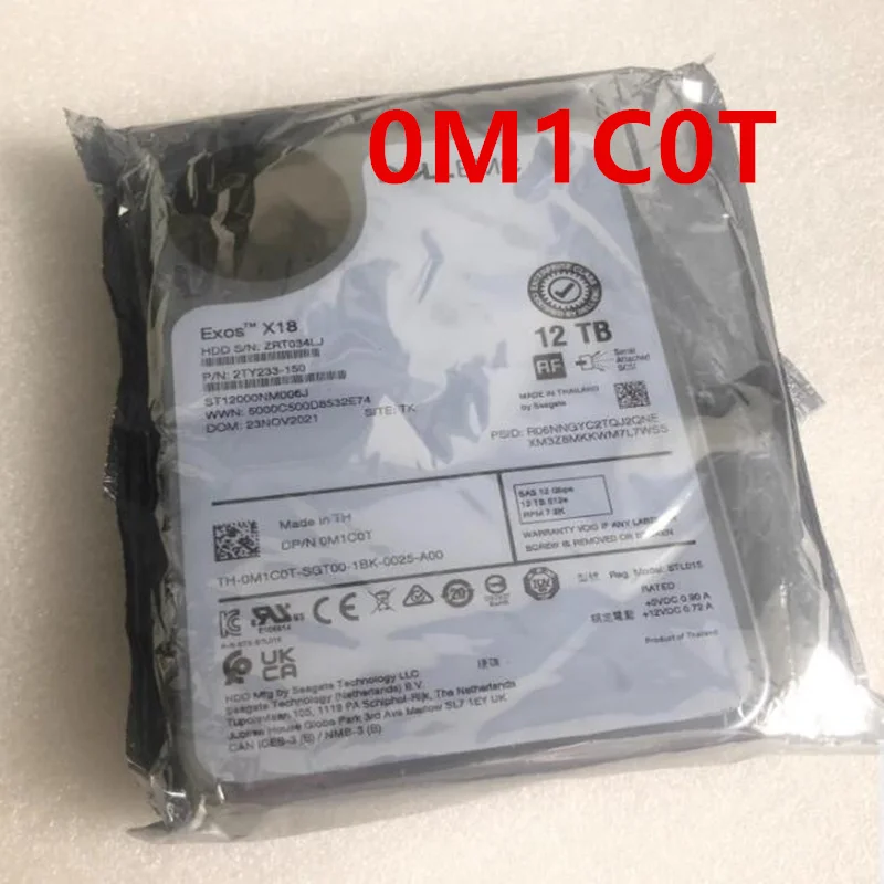 Original New Hard Disk For DELL R740 R750 12TB SAS 3.5" 7200RPM 256MB Server HDD For 0M1C0T M1C0T ST12000NM006J
Original New Hard Disk For DELL R740 R750 12TB SAS 3.5" 7200RPM 256MB Server HDD For 0M1C0T M1C0T ST12000NM006J