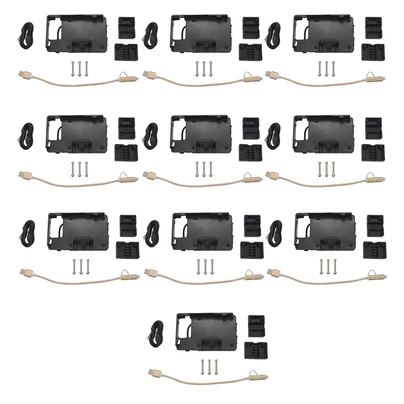 10X мотоциклетный навигационный кронштейн из АБС-пластика, USB-зарядка, черное крепление для Bmw R1200gs F800gs Adv F700gs
10X мотоциклетный навигационный кронштейн из АБС-пластика, USB-зарядка, черное крепление для Bmw R1200gs F800gs Adv F700gs