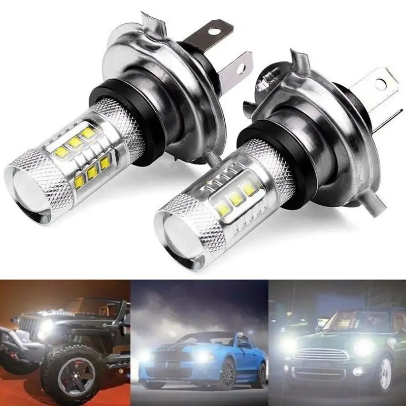 2X H4 LED 9003 HB2 Fog Driving Light Headlight High/Low Beam DRL 20-SMD XB-D White Replacement Signal Lamps Brake Tail Lights
2X H4 LED 9003 HB2 Fog Driving Light Headlight High/Low Beam DRL 20-SMD XB-D White Replacement Signal Lamps Brake Tail Lights