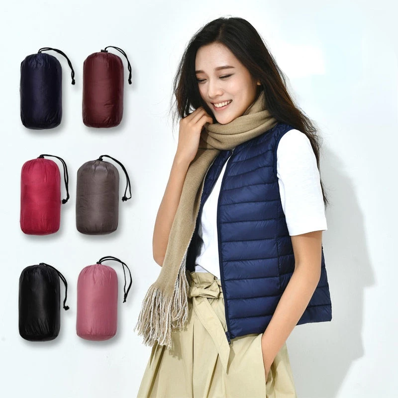 Women Sleeveless Women's Ultra Light Down Vests Slim Jacket Girl Gilet Plus Lightweight Windproof Warm Waistcoat Portable 2022
Women Sleeveless Women's Ultra Light Down Vests Slim Jacket Girl Gilet Plus Lightweight Windproof Warm Waistcoat Portable 2022