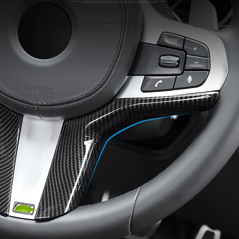2pcs Car Styling ABS Carbon Fiber Texture Steering Wheel Frame Decoration Cover Trim For BMW X3 G01 2018
2pcs Car Styling ABS Carbon Fiber Texture Steering Wheel Frame Decoration Cover Trim For BMW X3 G01 2018