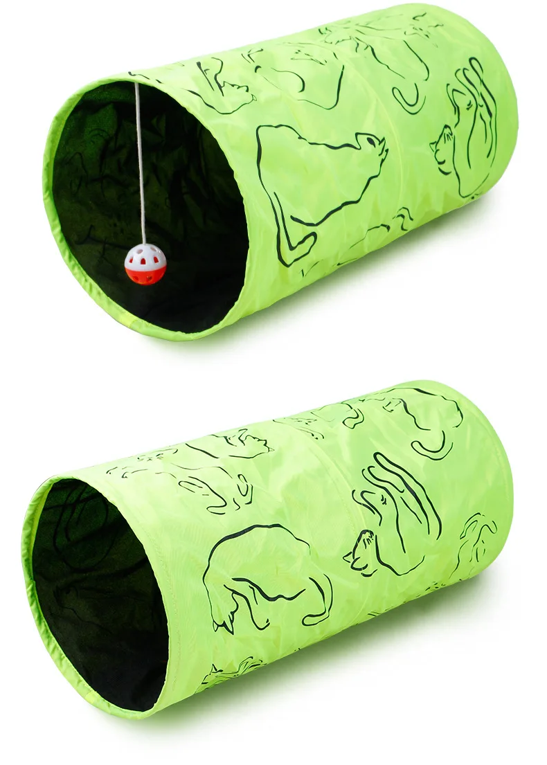 1 Pcs Foldable Pet Cat Toy Tunnel Green Color 2 Holes Play Tubes Balls Kitten Toys Puppy Ferrets Rabbit Play Dog Tunnel Tubes
1 Pcs Foldable Pet Cat Toy Tunnel Green Color 2 Holes Play Tubes Balls Kitten Toys Puppy Ferrets Rabbit Play Dog Tunnel Tubes