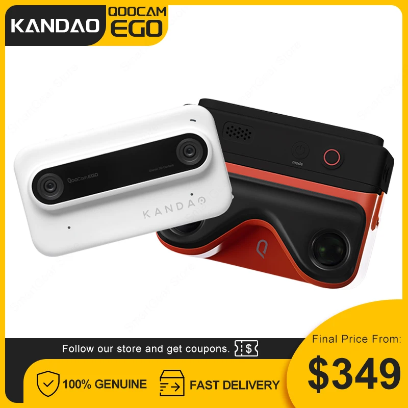 KanDao QooCam EGO Viewer-Integrated 3D Camera 3840*1080 side-by-side MP4 video compatible with 3D devices and online platforms
KanDao QooCam EGO Viewer-Integrated 3D Camera 3840*1080 side-by-side MP4 video compatible with 3D devices and online platforms