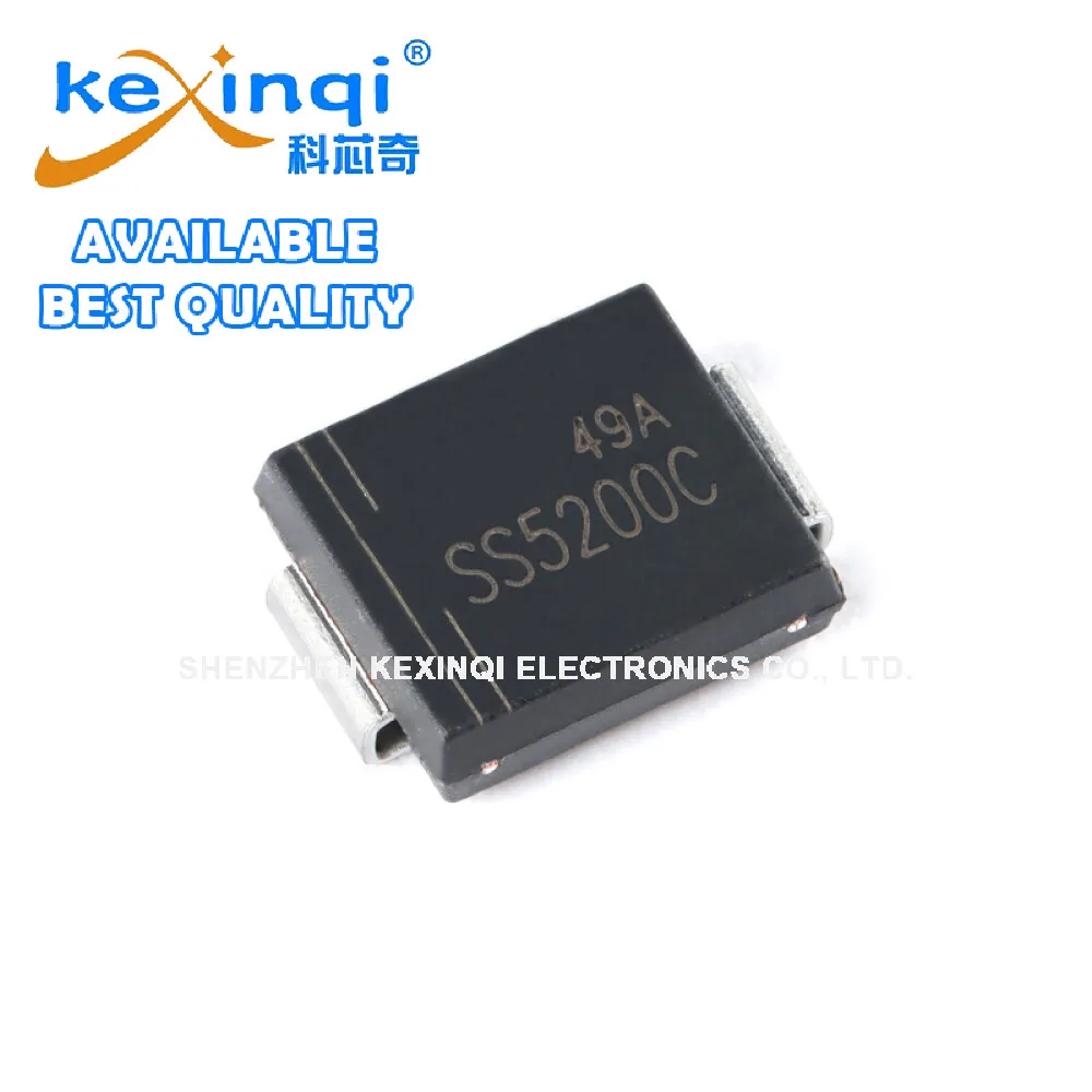 5pcs/lot SS5200C SMC 200V/5A SMD Schottky Diode Best Quantity 
5pcs/lot SS5200C SMC 200V/5A SMD Schottky Diode Best Quantity