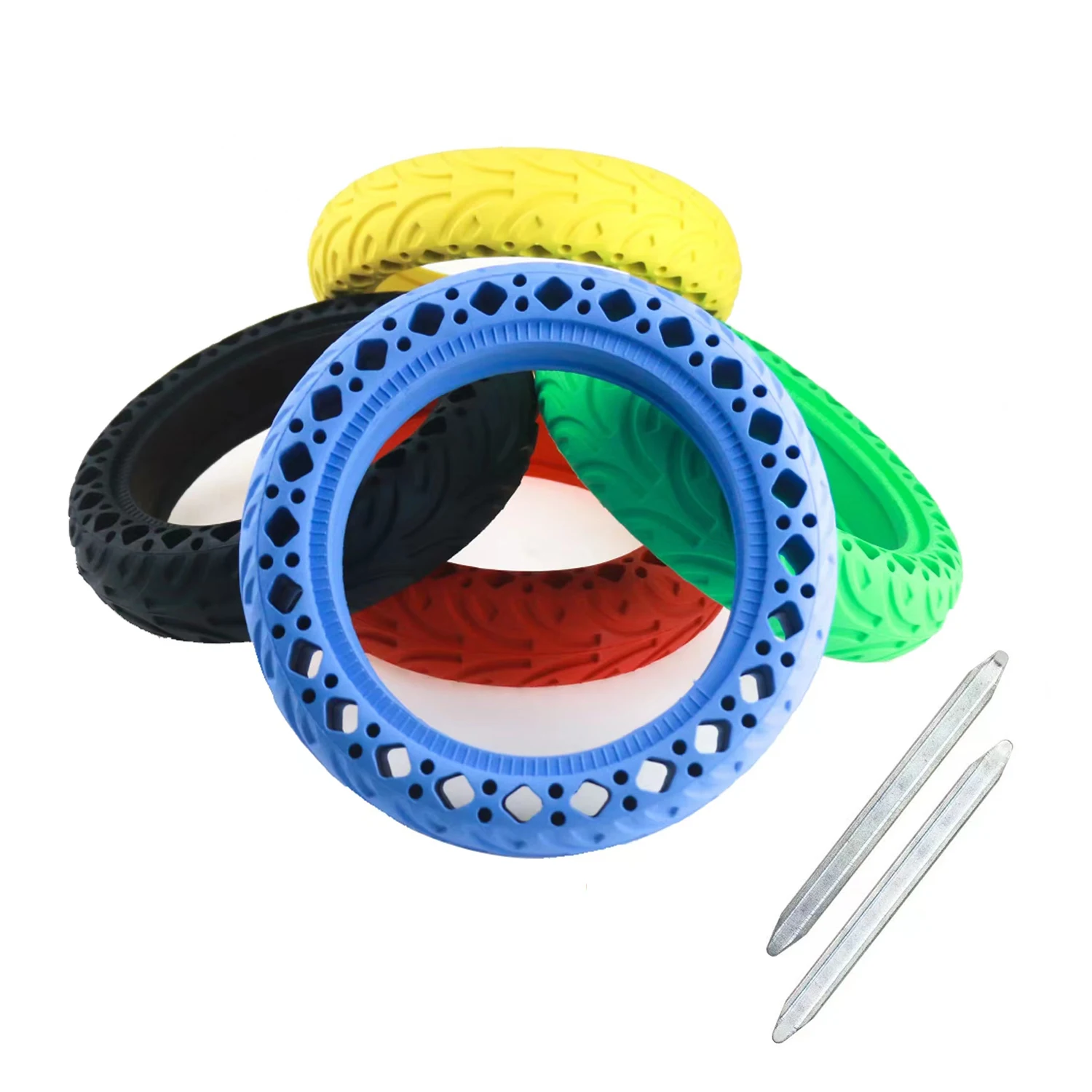 8.5 Inch Tyre Honeycomb Shock Absorber Damping Red Tyre Electric Scooter Durable Rubber Solid Tire For Xiaomi Mijia M365 pro
8.5 Inch Tyre Honeycomb Shock Absorber Damping Red Tyre Electric Scooter Durable Rubber Solid Tire For Xiaomi Mijia M365 pro