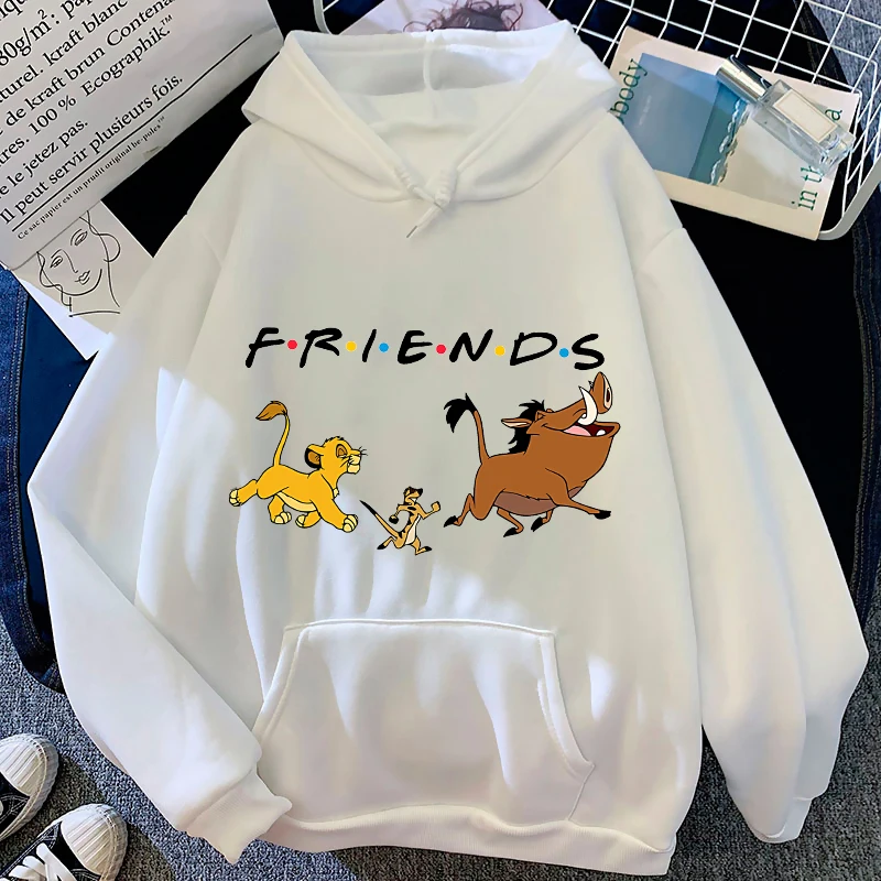 The Lion King Timon & Pumbaa Hoodies Women Clothes Friends Fashion Kawaii Pullover Cartoon Autumn Warm Femme Hooded Sweatshirts
The Lion King Timon & Pumbaa Hoodies Women Clothes Friends Fashion Kawaii Pullover Cartoon Autumn Warm Femme Hooded Sweatshirts