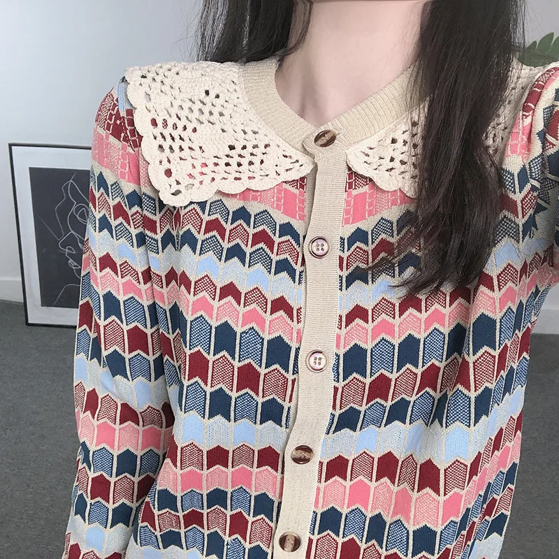 Women Elegant Sweater 2022 Winter Sweet Jumpers Knitted Coat Kawaii Female Runway Cardigans Tops Vintage Cardigan Dropshipping
Women Elegant Sweater 2022 Winter Sweet Jumpers Knitted Coat Kawaii Female Runway Cardigans Tops Vintage Cardigan Dropshipping