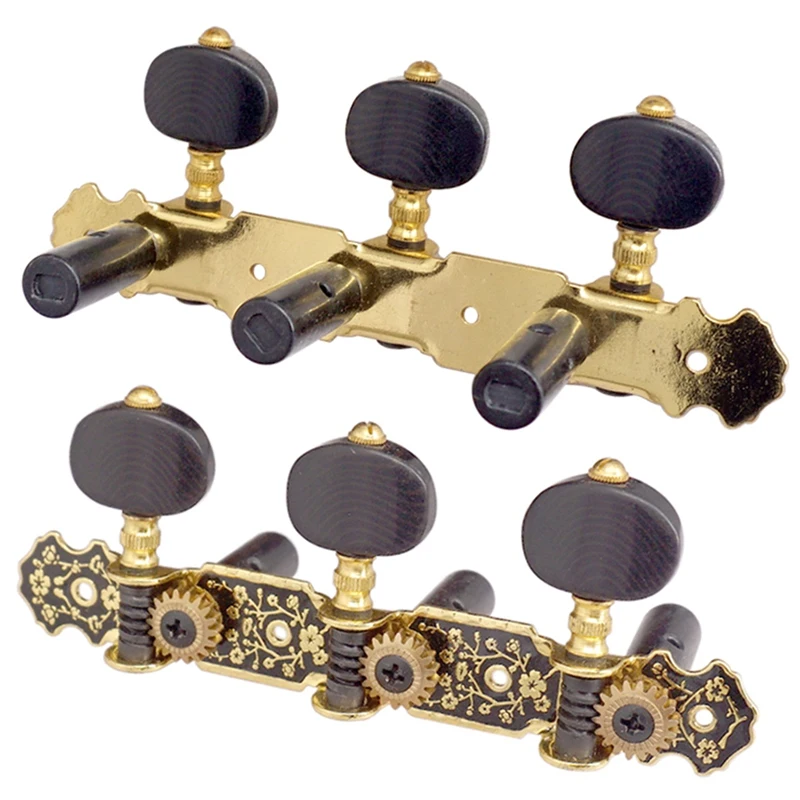 2Pcs(L&R) Acoustic Classical Guitar Tuning Keys Pegs String Tuners 3+3 Machine Heads
2Pcs(L&R) Acoustic Classical Guitar Tuning Keys Pegs String Tuners 3+3 Machine Heads