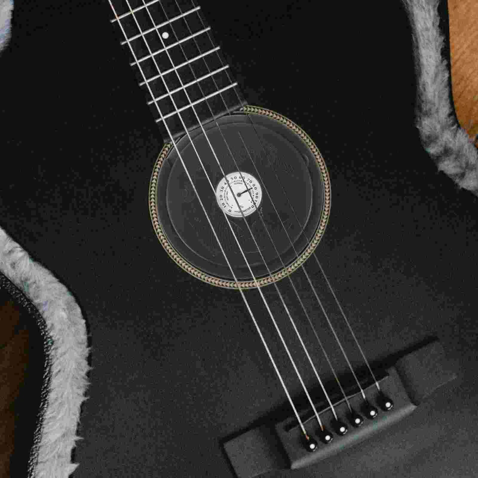 

Guitar Humidifier Indoor Humidity Meter Sound Hole Hygrometer Moisturizer Acoustic Accessories Men Abs Man Case