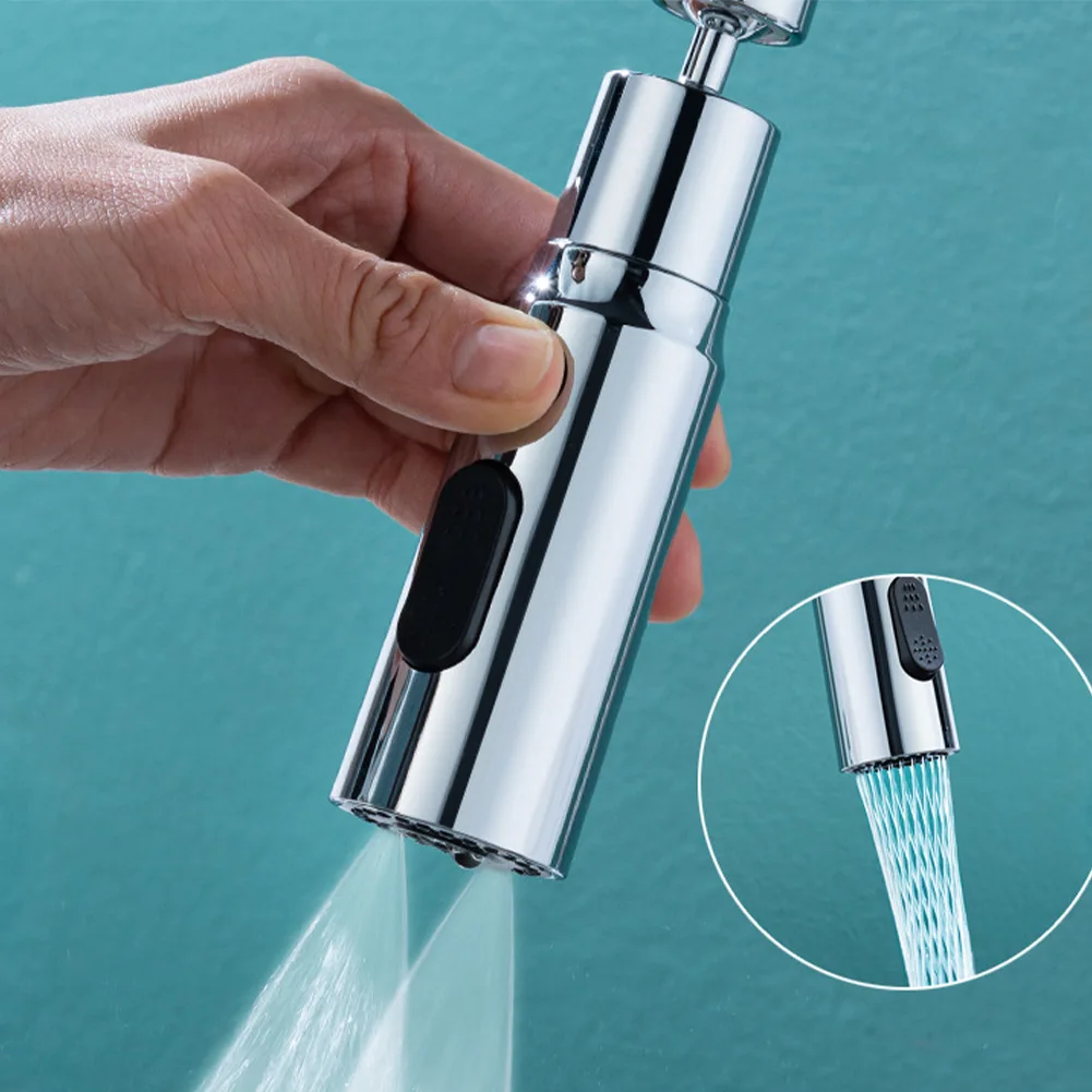 Kitchen Bathroom Faucet Aerator 3 Modes Anti-Splash Tap Adapter Pressurized Pull Universal Nozzle Kitchen Sink Accessories
Kitchen Bathroom Faucet Aerator 3 Modes Anti-Splash Tap Adapter Pressurized Pull Universal Nozzle Kitchen Sink Accessories