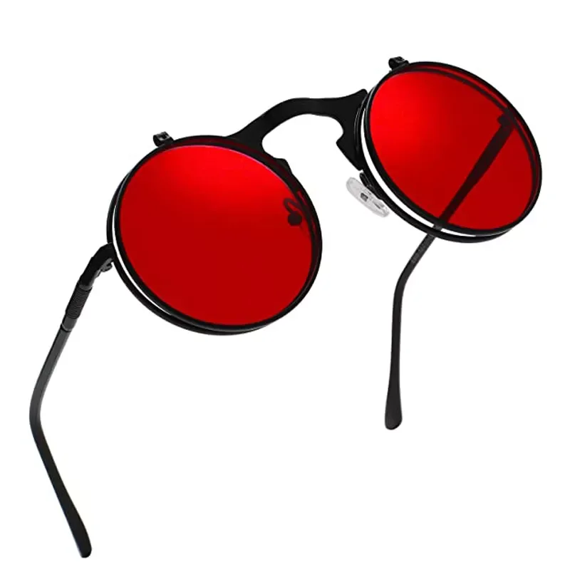 Unisex Round Metal Sunglasses Steampunk Men Women Fashion Glasses Brand Designer Retro Vintage Sunglasses UV400
Unisex Round Metal Sunglasses Steampunk Men Women Fashion Glasses Brand Designer Retro Vintage Sunglasses UV400