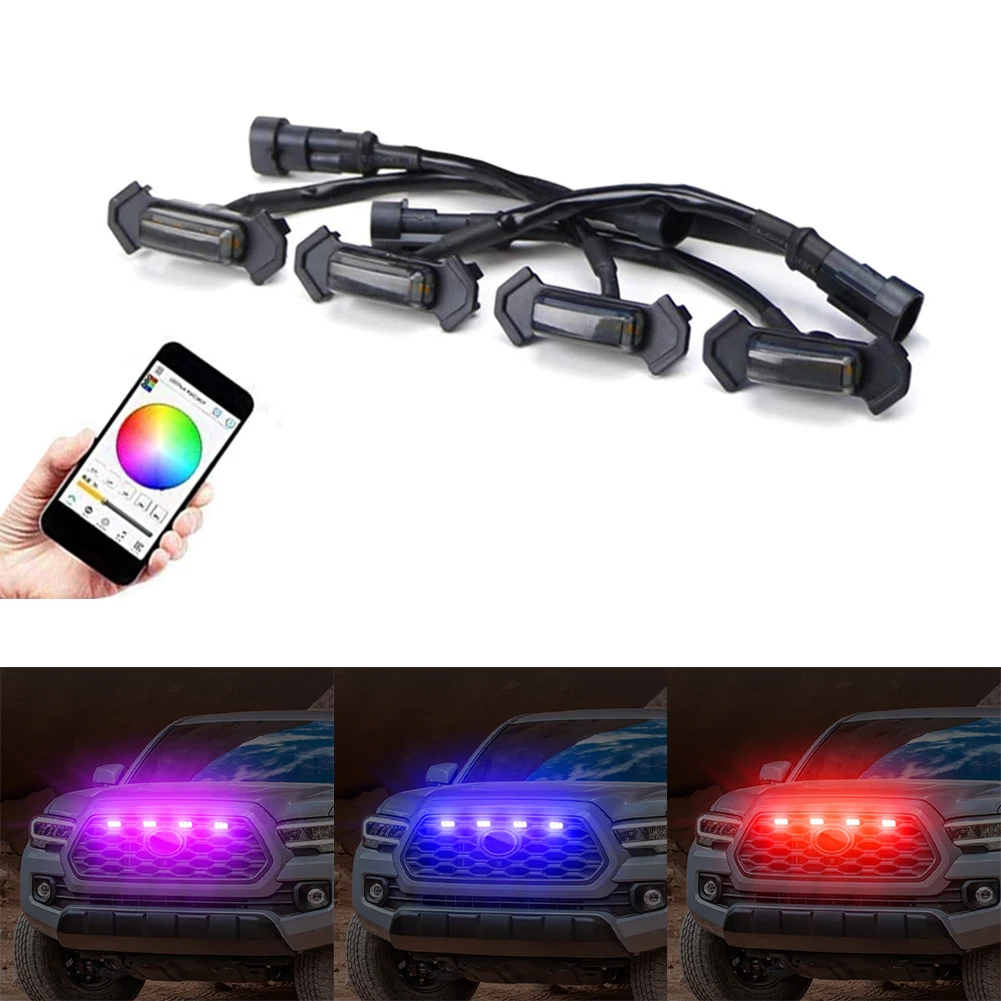 12-24V DC Durable ABS Housing Multicolor Grill Trim 2022 Durable High Quality Hot Sale New Practical APP Control
12-24V DC Durable ABS Housing Multicolor Grill Trim 2022 Durable High Quality Hot Sale New Practical APP Control