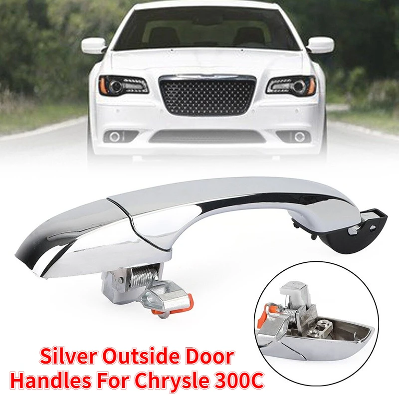 Exterior Door Handles for Chrysler 300c Front Door Rear Door Outer Handle Chrome 2005-2010 Dodge Magnum 2005-2008 Charge Chrome
Exterior Door Handles for Chrysler 300c Front Door Rear Door Outer Handle Chrome 2005-2010 Dodge Magnum 2005-2008 Charge Chrome