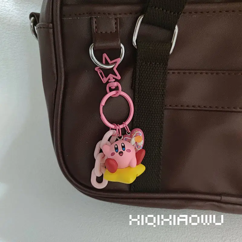 Cartoon Kirby Cartoon Game Key Chain Pendant Kawaii Pink Character Mini Doll Backpack Decorations Friends Birthday Gift Toys
Cartoon Kirby Cartoon Game Key Chain Pendant Kawaii Pink Character Mini Doll Backpack Decorations Friends Birthday Gift Toys