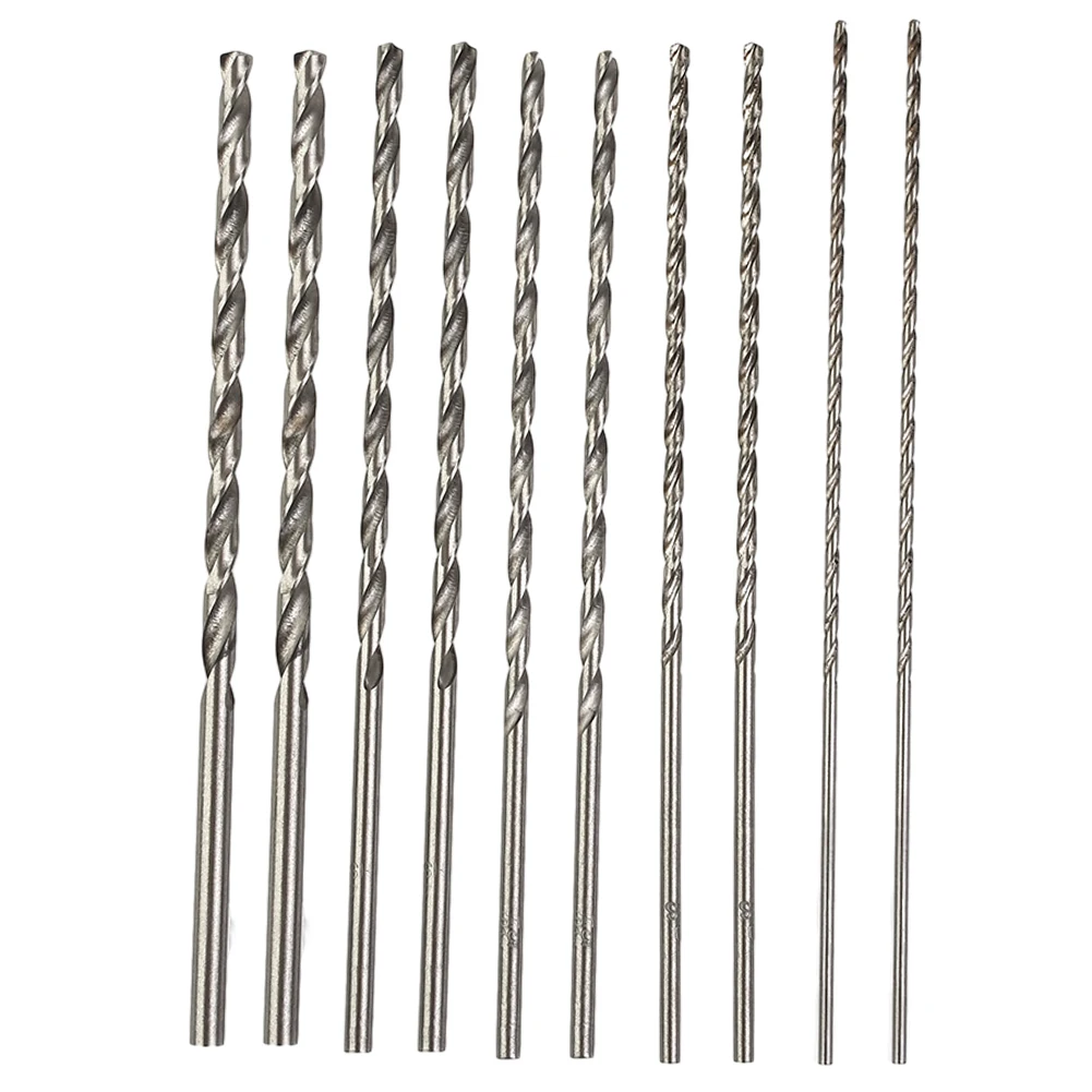 5/10Pcs 150mm TwistDrill Bits Set Extra Long HSS High Speed Steel Drill Bit Hole Saw Cutter For Wood Plastic Metal Alloy 2-5mm
5/10Pcs 150mm TwistDrill Bits Set Extra Long HSS High Speed Steel Drill Bit Hole Saw Cutter For Wood Plastic Metal Alloy 2-5mm