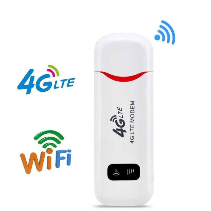 

Sim Card Modem Stick 4g Lte 150mbps Mobile Broadband Ieee802.11b/g/n Portable Usb Dongle Mobile Hotspot For Car Office Home