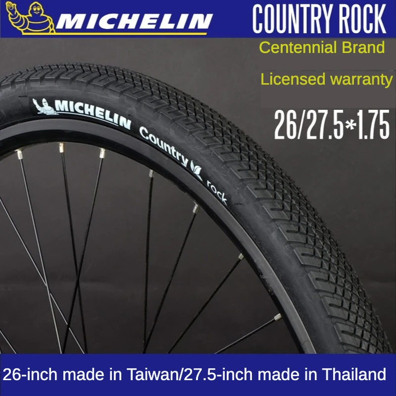 

Велосипедная шина Michelin 26/27, 5x1,75 1,95, полулысый горный велосипед, высокоскоростная Нескользящая внешняя шина