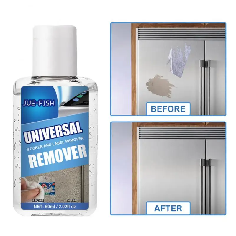 

Quick Wall Sticker Glue Removal Efficient Adhesive Glue Spray Car Glass Label Cleaner 60ml Auto Car Sticker Remover Wholesale