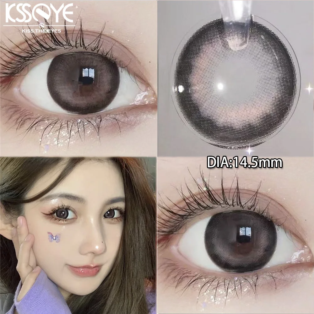 KSSEYE 1 Pair(2pcs) Myopia Colored Lenses for Eyes with Prescription Natural Eyes Contacts Lenses Beauty Pupil Makeup Yearly Use
KSSEYE 1 Pair(2pcs) Myopia Colored Lenses for Eyes with Prescription Natural Eyes Contacts Lenses Beauty Pupil Makeup Yearly Use