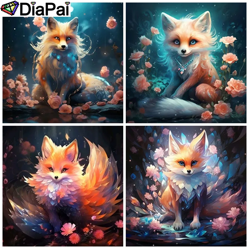 DIAPAI DIY Diamond Painting "Animal Fox" Full Drill Square Round Diamond Embroidery 5D Cross Stitch Decoration Home
DIAPAI DIY Diamond Painting "Animal Fox" Full Drill Square Round Diamond Embroidery 5D Cross Stitch Decoration Home