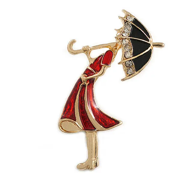 Fashion Cartoon Drop Glaze Enamel Alloy Umbrella Girl Brooch Korean Simple Pins for Women Clothing Accessories Pin
Fashion Cartoon Drop Glaze Enamel Alloy Umbrella Girl Brooch Korean Simple Pins for Women Clothing Accessories Pin