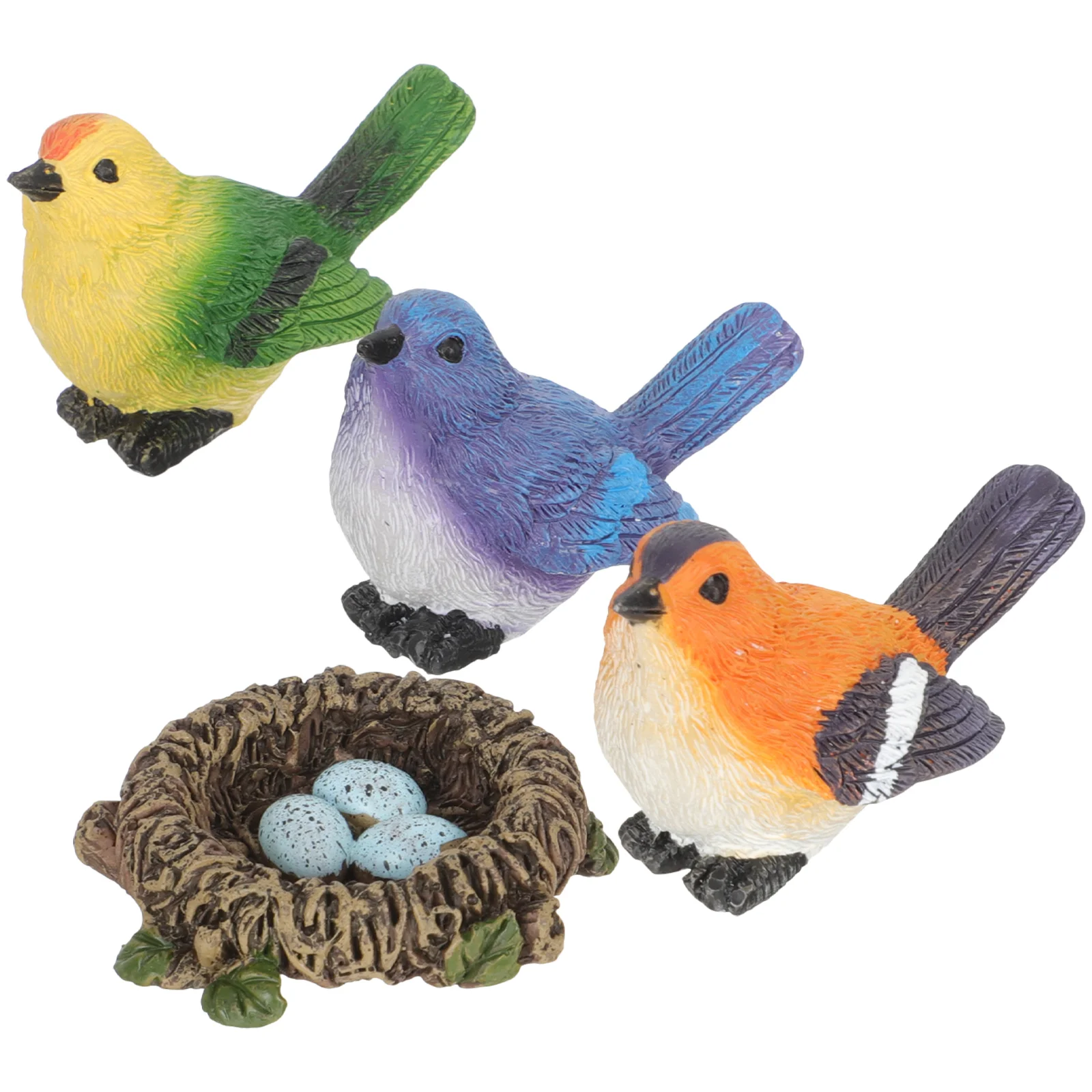 Bird Garden Easter Figurine Ornament Figurines Terrarium Animal Decor Birds Mini Artificial Statue Tree Resin Diy Ornaments Lawn
Bird Garden Easter Figurine Ornament Figurines Terrarium Animal Decor Birds Mini Artificial Statue Tree Resin Diy Ornaments Lawn