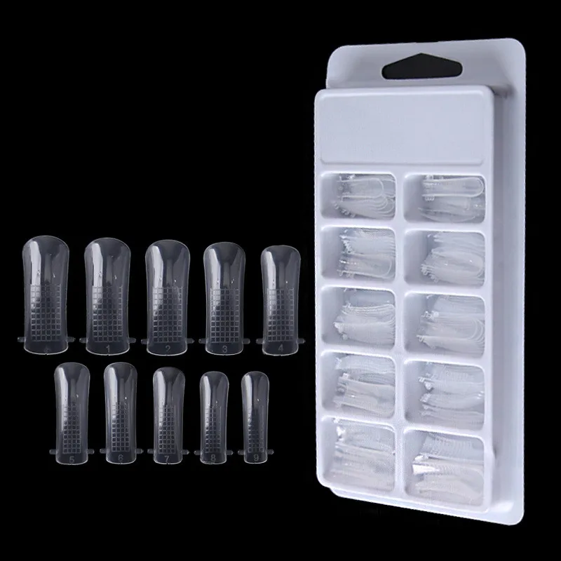 100PCS Fake Nail Finger Extension Full Coverage Transparent Seamless Short 10 Sizes Fake Nail Mold Tips Full Sticker Manicure
100PCS Fake Nail Finger Extension Full Coverage Transparent Seamless Short 10 Sizes Fake Nail Mold Tips Full Sticker Manicure