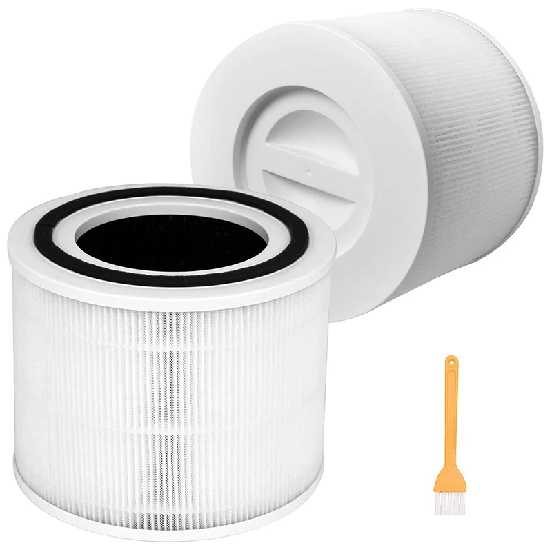 2 Pack Core 300 Replacement Filter For LEVOIT Core 300 Air Purifier H13 True HEPA, Activated Carbon Filter, Core 300-RF
2 Pack Core 300 Replacement Filter For LEVOIT Core 300 Air Purifier H13 True HEPA, Activated Carbon Filter, Core 300-RF