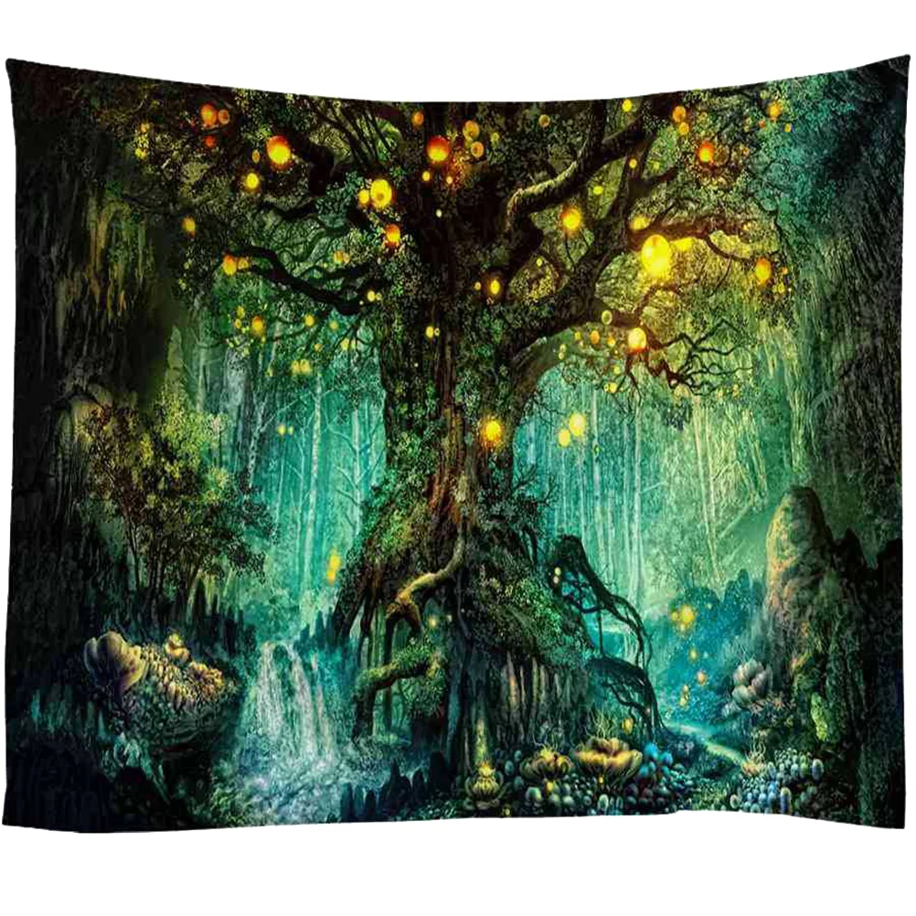 1pc Tapestry Tree Reusable Fantasy Decorative Beautiful Tapestry for Home Wall Bedroom
1pc Tapestry Tree Reusable Fantasy Decorative Beautiful Tapestry for Home Wall Bedroom