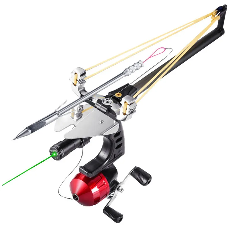 Hunting Straight Rod Precision Telescopic Catapult Slingshot Green Laser Fishing Reel High Power Shooting Fishing Slingshot
Hunting Straight Rod Precision Telescopic Catapult Slingshot Green Laser Fishing Reel High Power Shooting Fishing Slingshot