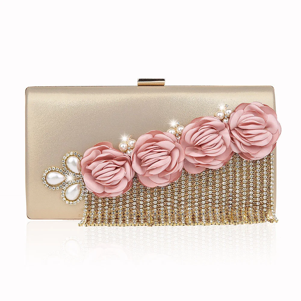 Exquisite Flower Pearl Evening Bags Chain Elegant Lady Handbags Shoulder Bags For Wedding Party Clutches Purse WY151
Exquisite Flower Pearl Evening Bags Chain Elegant Lady Handbags Shoulder Bags For Wedding Party Clutches Purse WY151