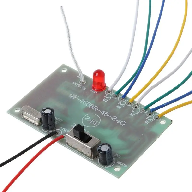 2.4G 8CH Remote Control with Receiver Board DIY Toy for Boat Tank Car 4-6V Accessories
2.4G 8CH Remote Control with Receiver Board DIY Toy for Boat Tank Car 4-6V Accessories