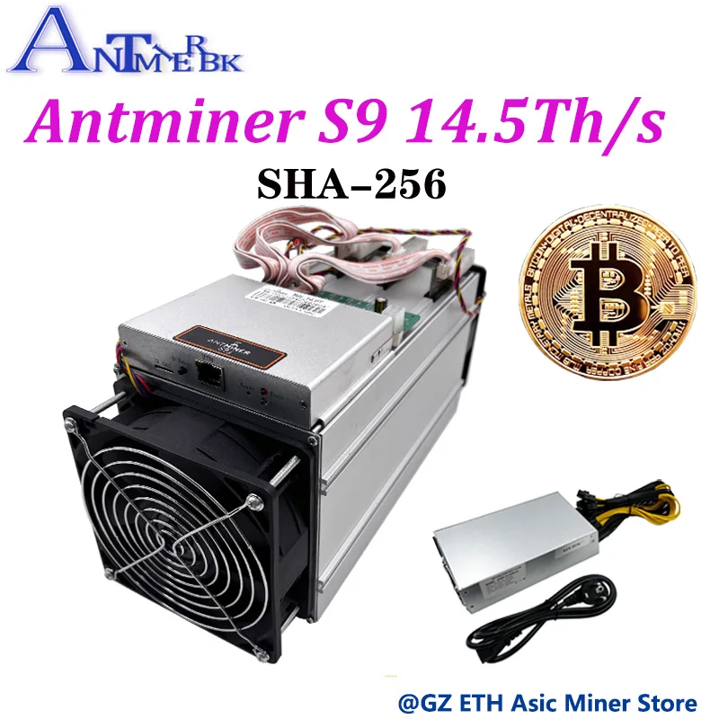 AntMiner S9 14.5T Bitmain Asic BTC BCH Miner Better Than Antminer S9 S11 S15 T15 T9 WhatsMiner M3 M3X With psu
AntMiner S9 14.5T Bitmain Asic BTC BCH Miner Better Than Antminer S9 S11 S15 T15 T9 WhatsMiner M3 M3X With psu