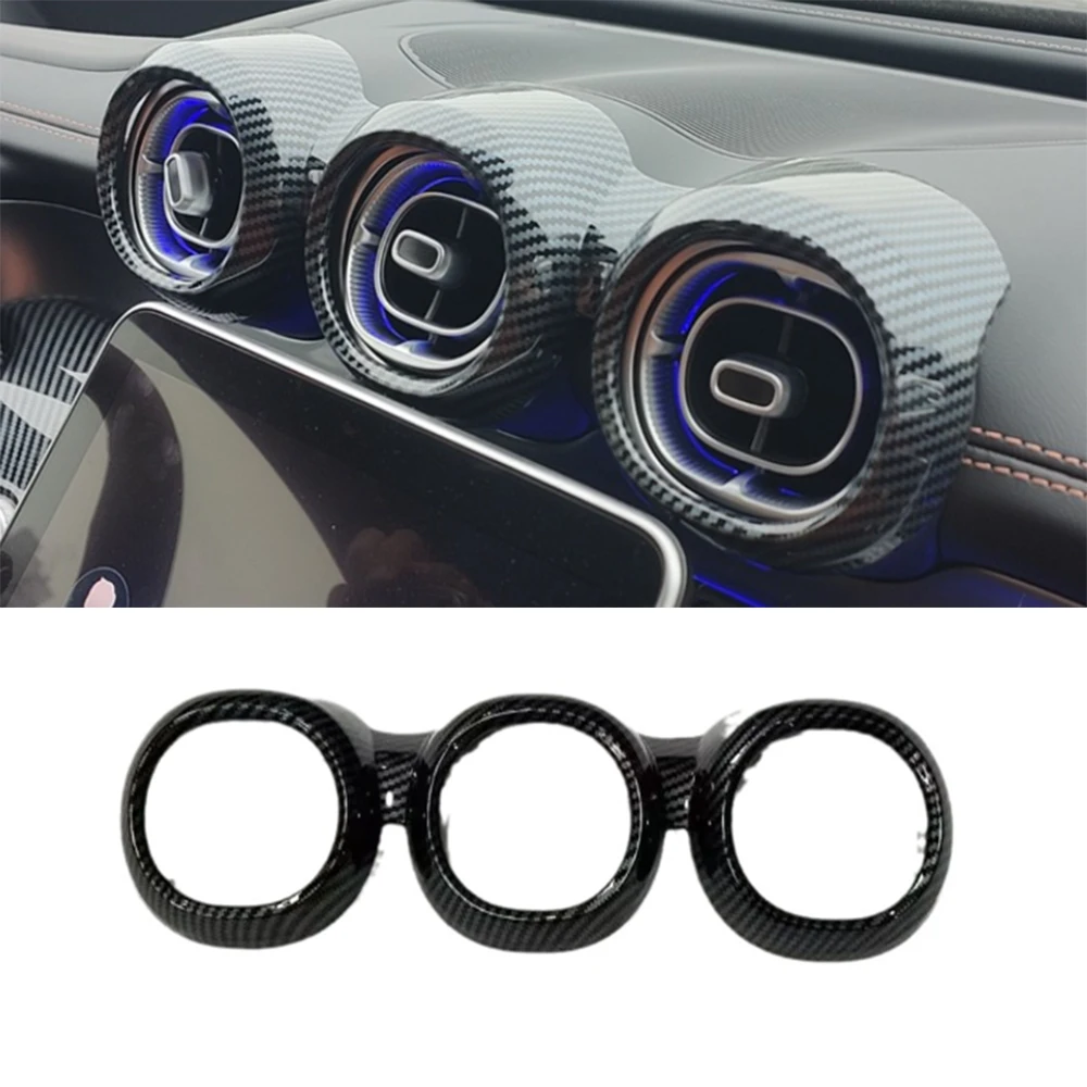 Car Dashboard Central Console Air Vent Cover Trim ABS Stickers Styling For Mercedes Benz GLC 2023 Interior Accessories
Car Dashboard Central Console Air Vent Cover Trim ABS Stickers Styling For Mercedes Benz GLC 2023 Interior Accessories