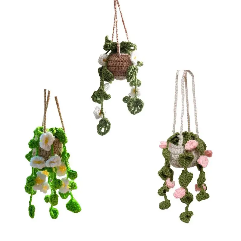 Crochet For Car Decor Hanging Plant Crochet For Car Adjustable Woven Spider Handmade Crochet Car Mirror Decoration Ornament
Crochet For Car Decor Hanging Plant Crochet For Car Adjustable Woven Spider Handmade Crochet Car Mirror Decoration Ornament