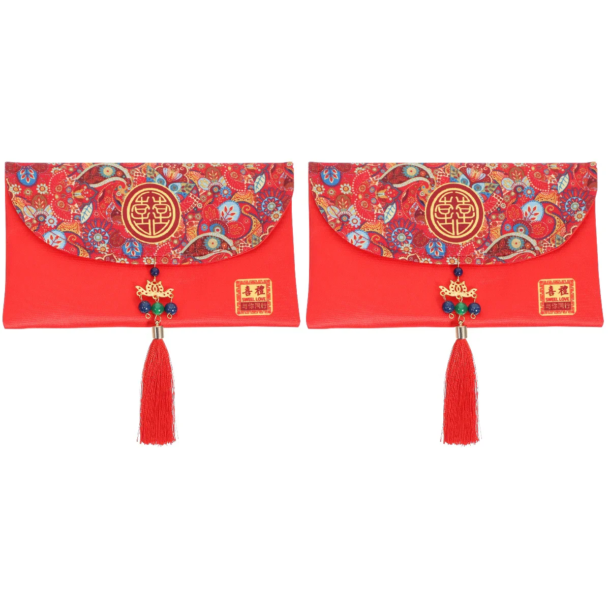 2pcs Red Envelope Fabric Money Envelope Bag Red Packet Chinese Wedding Party Favor
2pcs Red Envelope Fabric Money Envelope Bag Red Packet Chinese Wedding Party Favor