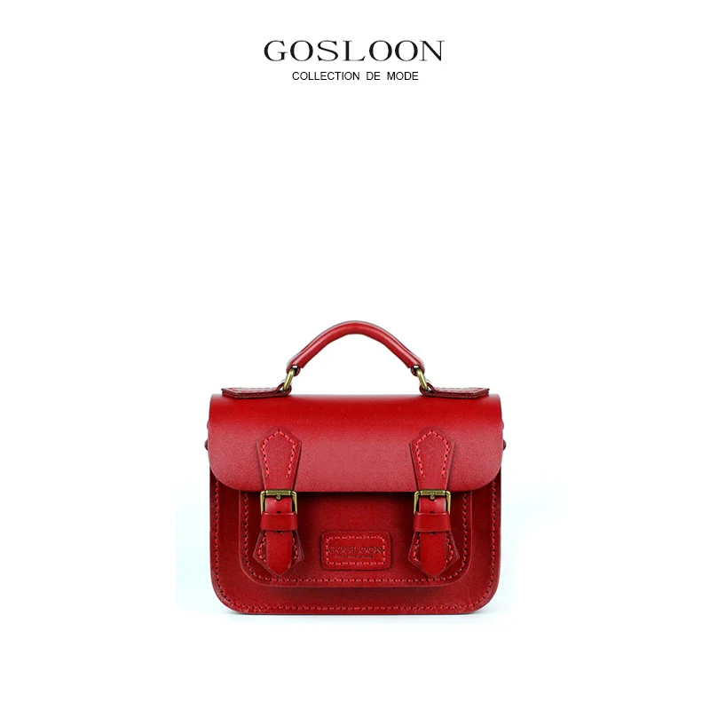 GOSLOON-L20 2022 Original Whole Cowhide Contrast Color Handmade Bag Cylinder One Shoulder Messenger Bag
GOSLOON-L20 2022 Original Whole Cowhide Contrast Color Handmade Bag Cylinder One Shoulder Messenger Bag