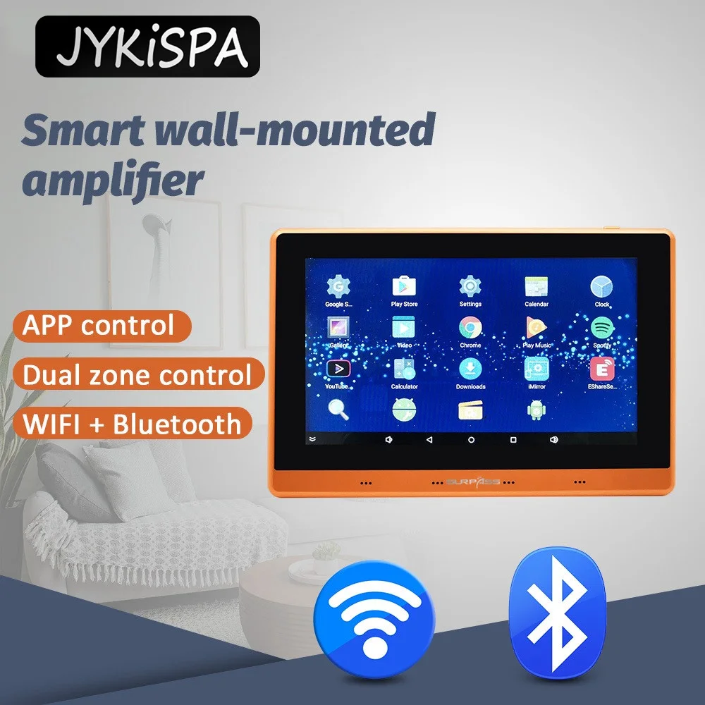 Smart Wireless WIFI Bluetooth Android 5.1 Digital Touch Screen Amplifiers Background Music powerful bluetooth sound box radios
Smart Wireless WIFI Bluetooth Android 5.1 Digital Touch Screen Amplifiers Background Music powerful bluetooth sound box radios
