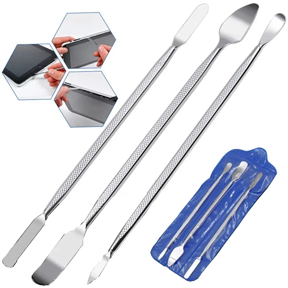 3Pcs Metal Spudger Crowbar Repair Tools Disassemble Universal Tools Suitable For Phone Tablet Digital Products
3Pcs Metal Spudger Crowbar Repair Tools Disassemble Universal Tools Suitable For Phone Tablet Digital Products