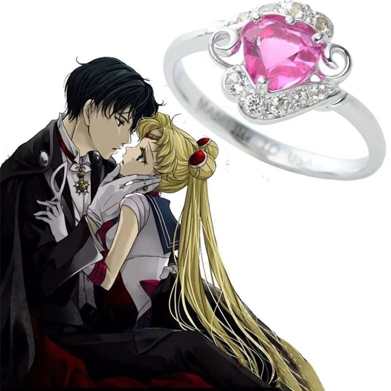 Обручальные кольца с аниме Chiba Mamoru, обручальные кольца от MAMORU до USAGI, кольцо с сердцем, ювелирные изделия для пар, Женский поклонник, подарок
Обручальные кольца с аниме Chiba Mamoru, обручальные кольца от MAMORU до USAGI, кольцо с сердцем, ювелирные изделия для пар, Женский поклонник, подарок