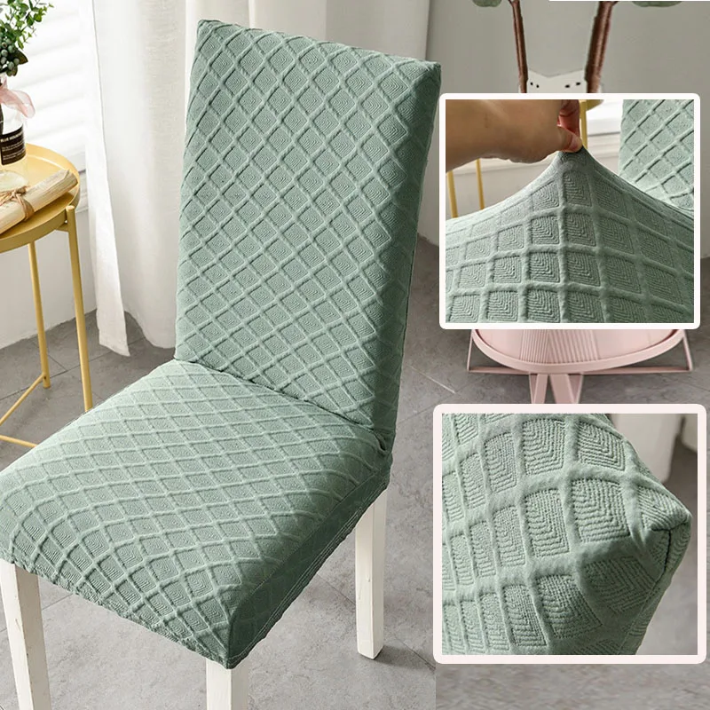 3D Embossed Striped Lattice Home Thick Dining Room Chair Cover Solid Color Stretch Chair Seat Cover Spandex Funda Silla Comedor
3D Embossed Striped Lattice Home Thick Dining Room Chair Cover Solid Color Stretch Chair Seat Cover Spandex Funda Silla Comedor