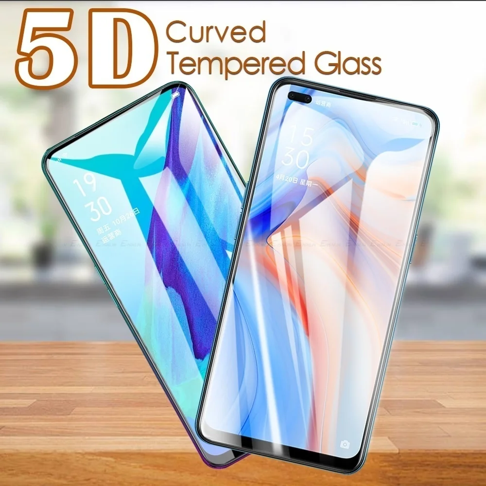 5D Curved Edge Full Cover Coverage Screen Protector Tempered Glass Film For OPPO Reno6 Reno5 Reno4 Reno3 Pro Plus A F Z Lite SE
5D Curved Edge Full Cover Coverage Screen Protector Tempered Glass Film For OPPO Reno6 Reno5 Reno4 Reno3 Pro Plus A F Z Lite SE
