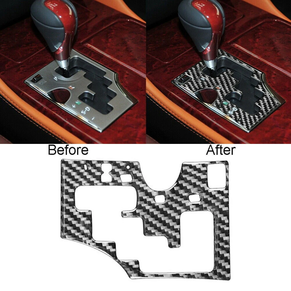 Carbon Fiber Car Gear Shift Panel Interior Trim Sticker Self-adhesive CAR Interior Decor For LEXUS GS 2006-2011 Type B
Carbon Fiber Car Gear Shift Panel Interior Trim Sticker Self-adhesive CAR Interior Decor For LEXUS GS 2006-2011 Type B