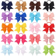 20Pcs/Set Cute Elastic Hair Bands For Girls Baby Lovely Rubber Bands Ponytail Holder Hair Tie Children Kids Hair Accessories