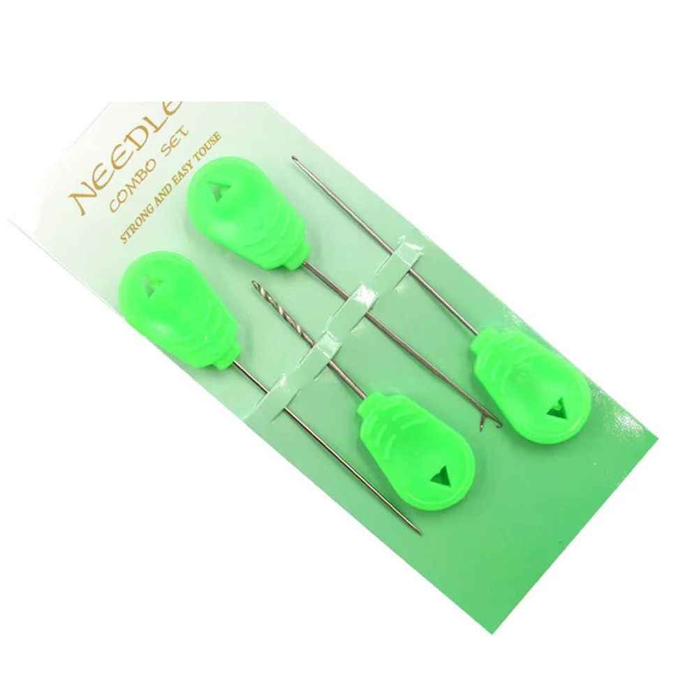 4pcs Baiting Needle Set Hook Drill Boilie Bait Carp Fishing Terminal Tackle Pesca Iscas Fishing Parts Stainless Steel Practical
4pcs Baiting Needle Set Hook Drill Boilie Bait Carp Fishing Terminal Tackle Pesca Iscas Fishing Parts Stainless Steel Practical