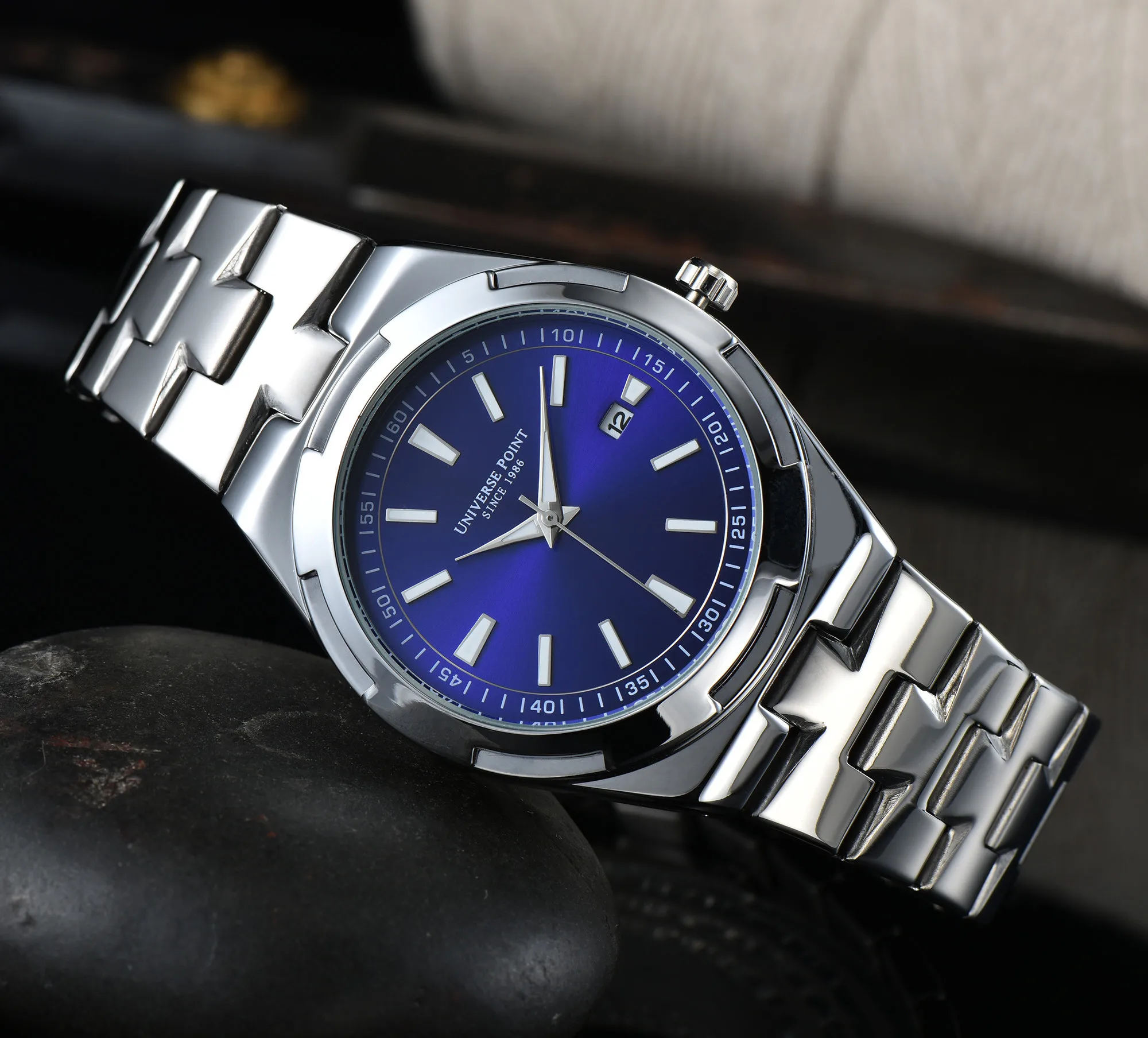 2022 New Universe Point Men's Business Fashion Casual Waterproof Stainless Steel Luxury Watch for Men Quartz Wristwatch reloj
2022 New Universe Point Men's Business Fashion Casual Waterproof Stainless Steel Luxury Watch for Men Quartz Wristwatch reloj